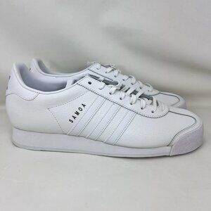 Adidas Originals Samoa Shoes Triple White Men's Size 11.5
